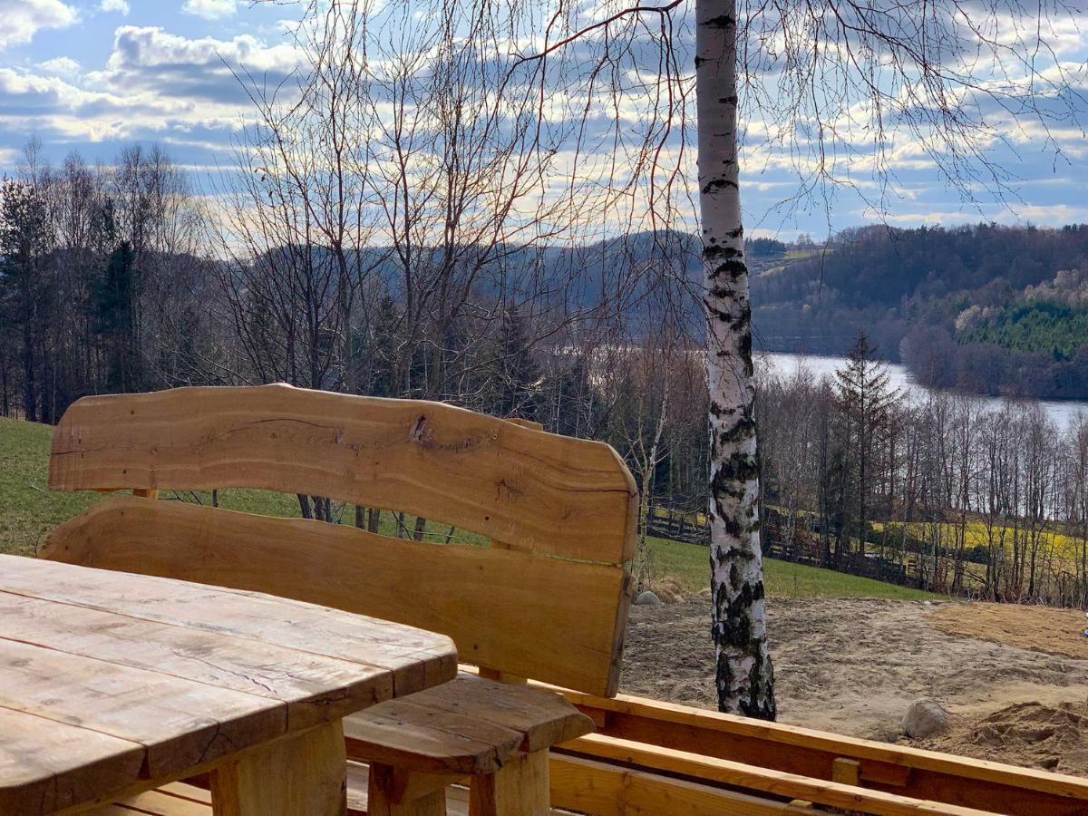 Sliczny Domek Z Sauna Borzestowo Экстерьер фото