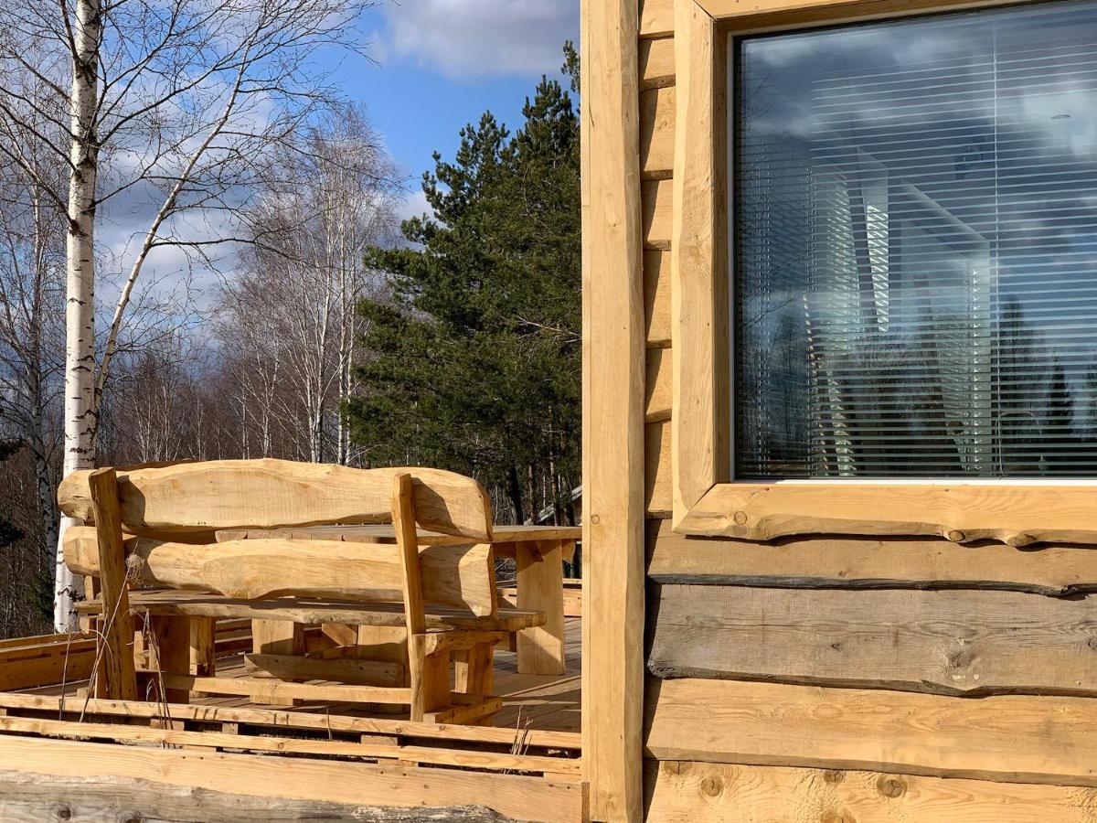 Sliczny Domek Z Sauna Borzestowo Экстерьер фото