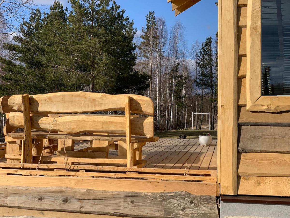 Sliczny Domek Z Sauna Borzestowo Экстерьер фото